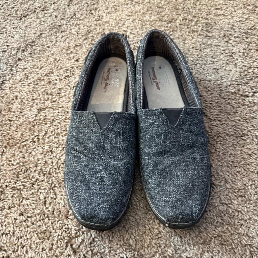 BOBS from Skechers Charcoal Slip-On Loafers
